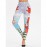 Christmas Santa Claus Print Leggings