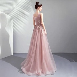 Evening Dress, Feminine, Celebrity Annual Meeting, French Light Luxury Banquet
