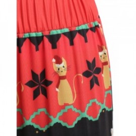 Christmas Cat Print Leggings